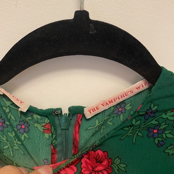 The Vampire’s Wife Floral Dress - Picture 6 of 7